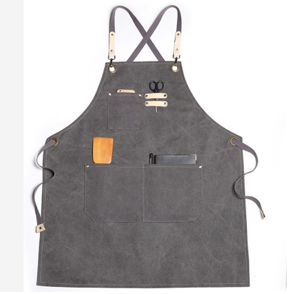 Wholesale Durable Washed Canvas Chef Apron china manufacturer