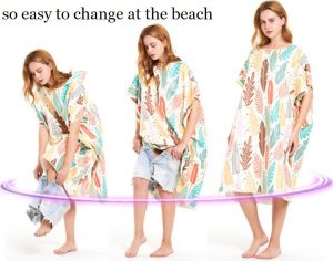 3 steps to change at the beach