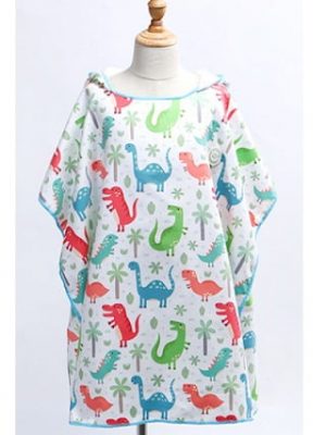 kids dinosaur hooded beach towel factory