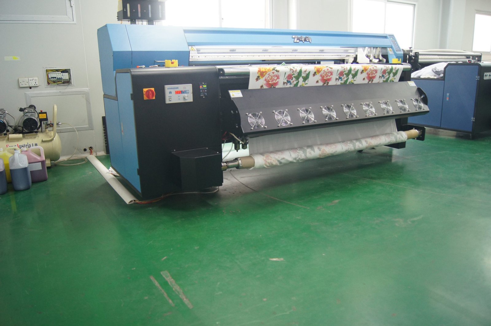 Digital printing process for custom towels