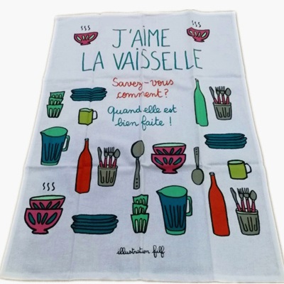 full printed tea towel supplier