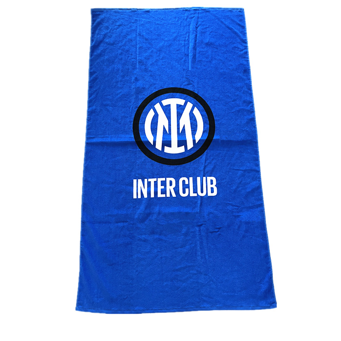 Custom sports team beach towel