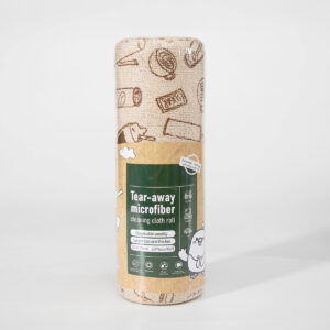 Disposable Microfiber Cleaning Cloth Rolls