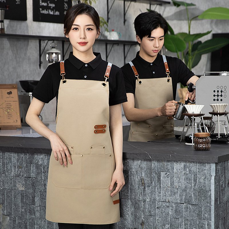 Custom printed apron