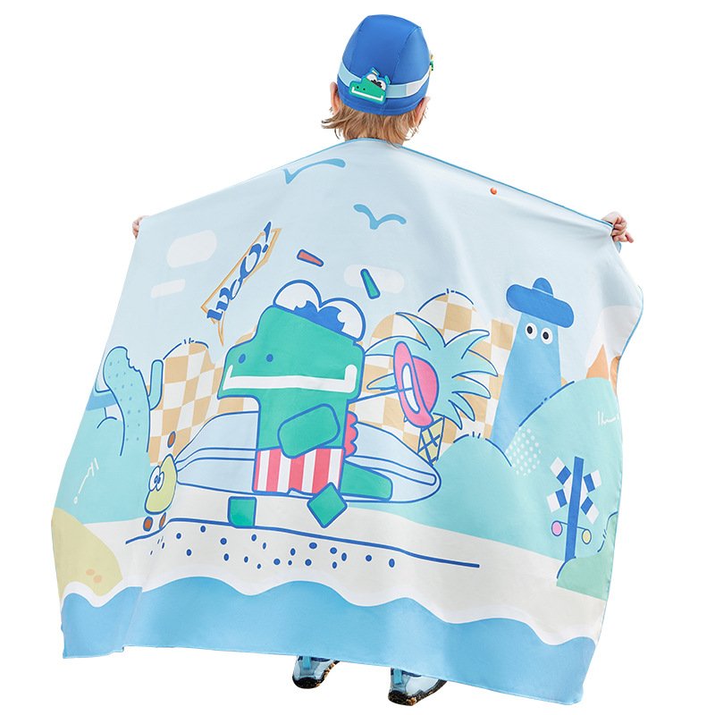 Cute beach towels for kids with colorful designs