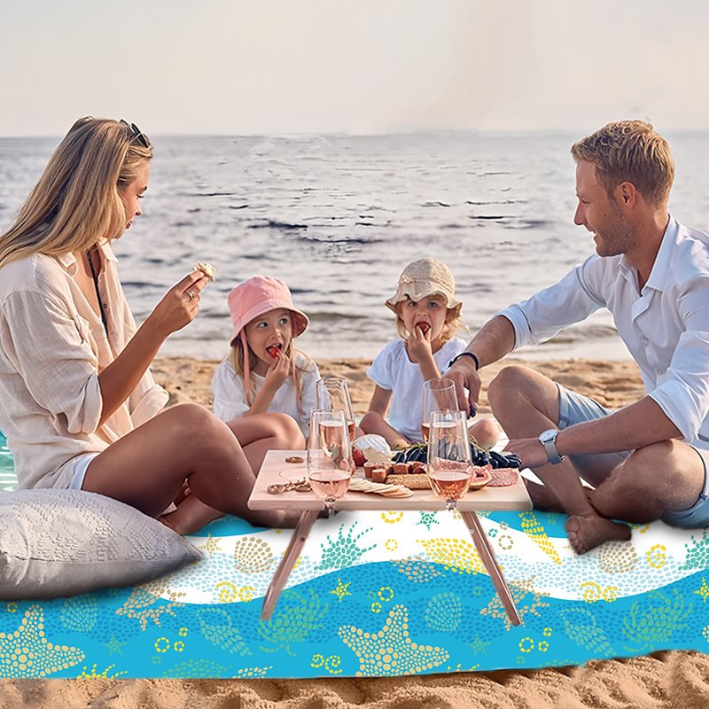 Microfiber beach towel