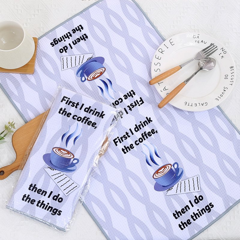 Printed tea towel 2026 trend from Favor Houseware
