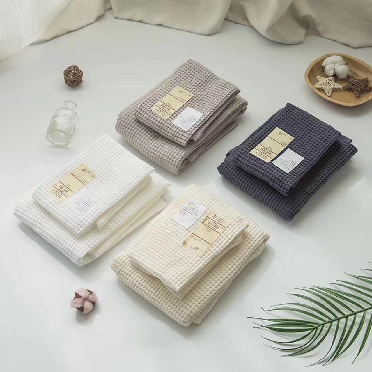 Ultra-soft face towel for daily facial care routine — sensitive skin
