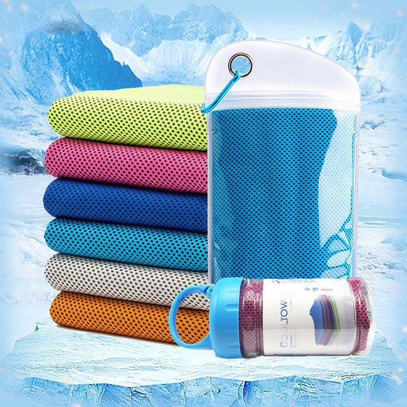 Bulk cooling towels for teams and gyms