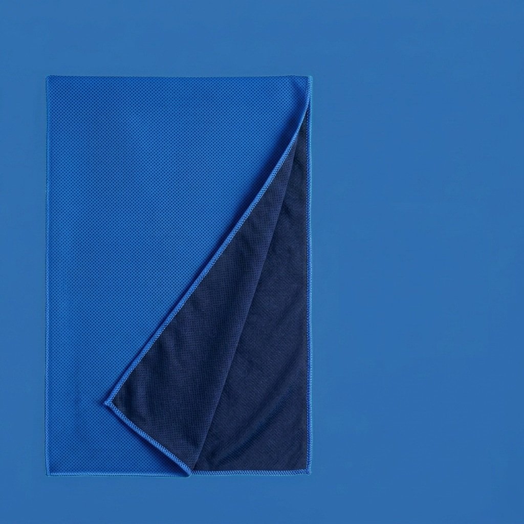 Multiple cooling towels in different colors